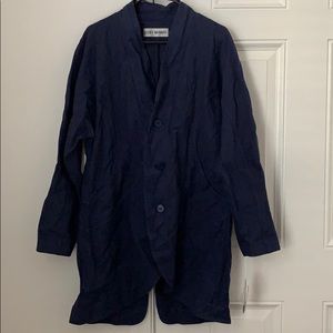 NWT Issey Miyake Navy Jacket size 3
